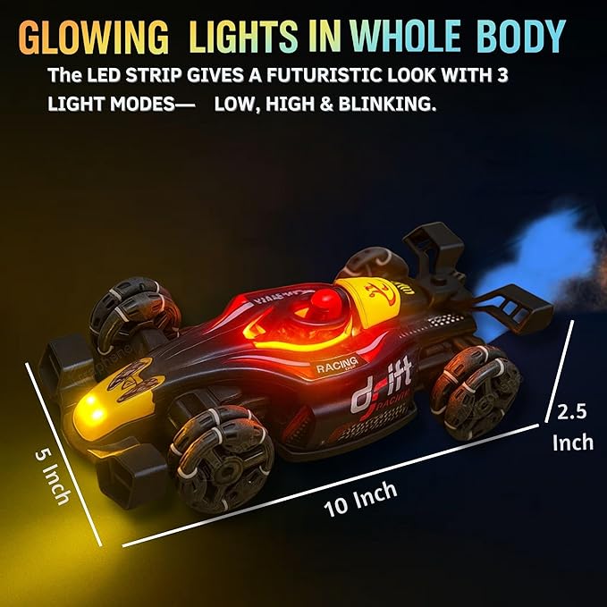 RC 4x4 Formula F1 Drift Smoke Car Toy