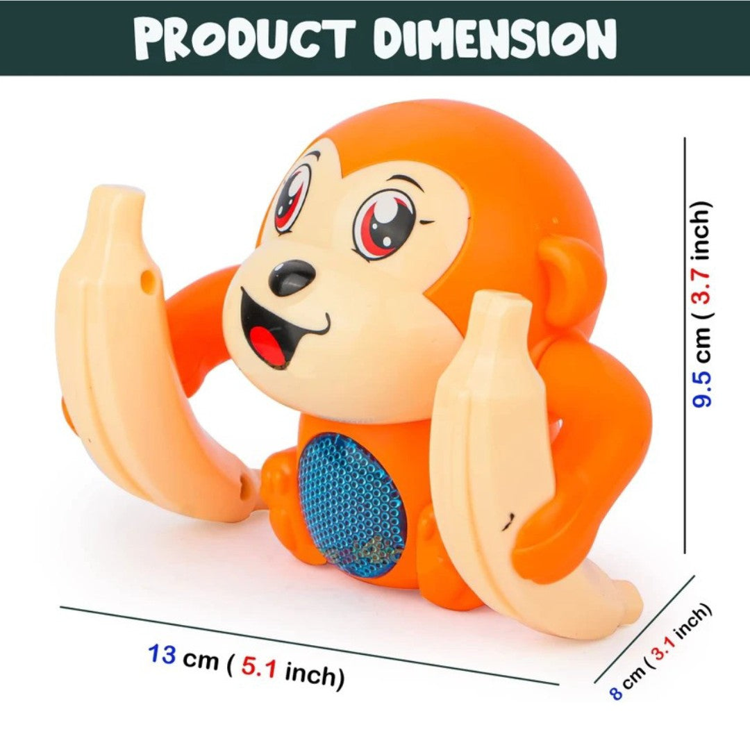 Dancing Monkey Musical Toy – Voice-Activated Light & Sound.