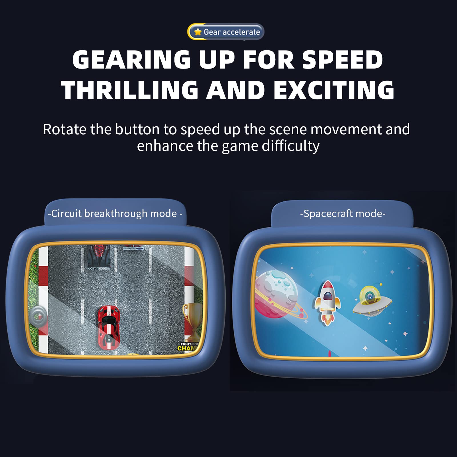 Steering Wheel Game, Steering Wheel Toy, Musical Steering Wheel Car Games, Toddler Driving Racing Car Game with Sound, Electric Sound Racer Steering Wheel Game Simulator Birthday Gifts for Kids