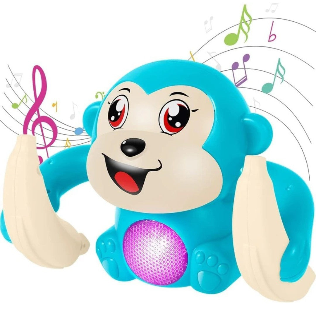 Dancing Monkey Musical Toy – Voice-Activated Light & Sound.