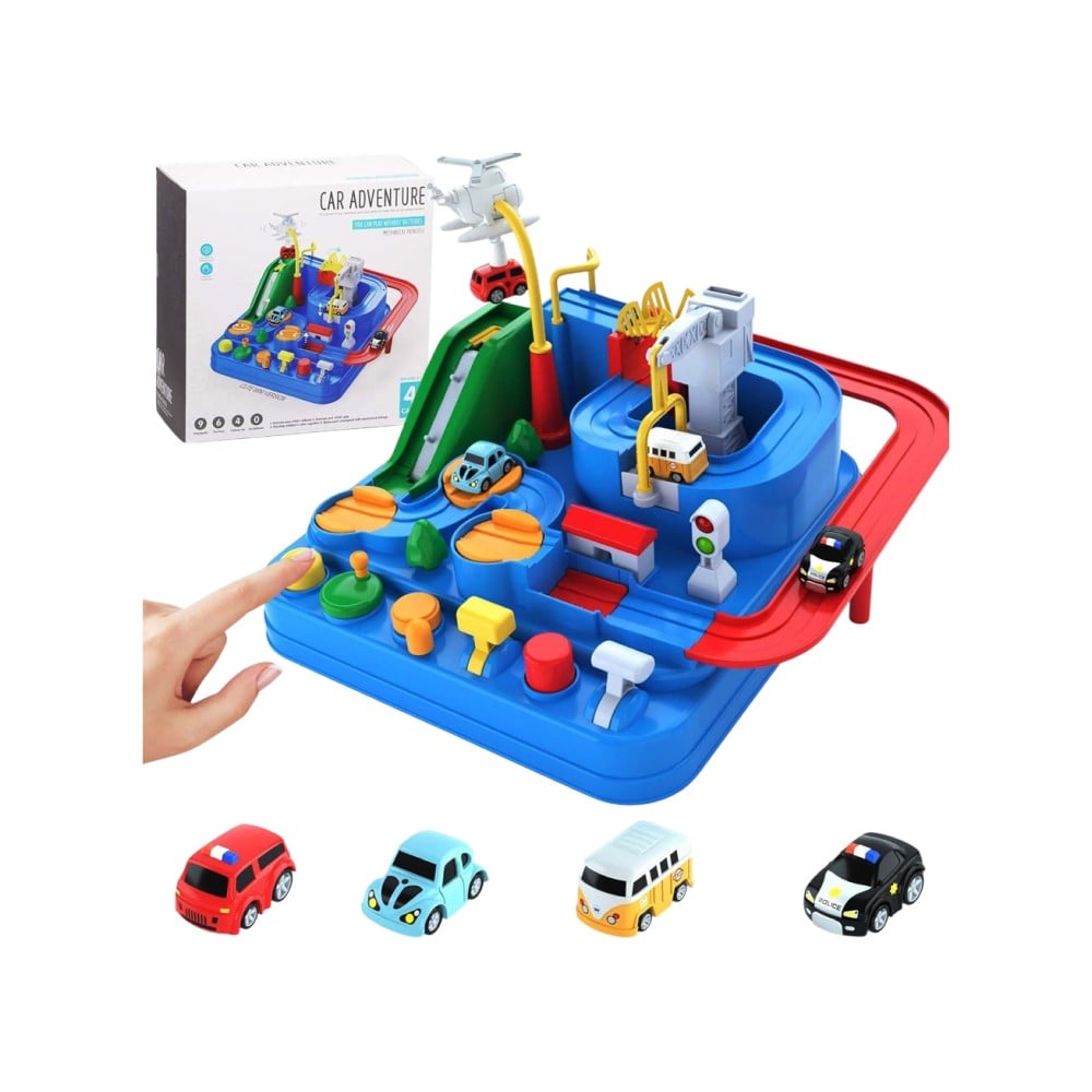 KidzKorner Adventure Car Race Track Toy