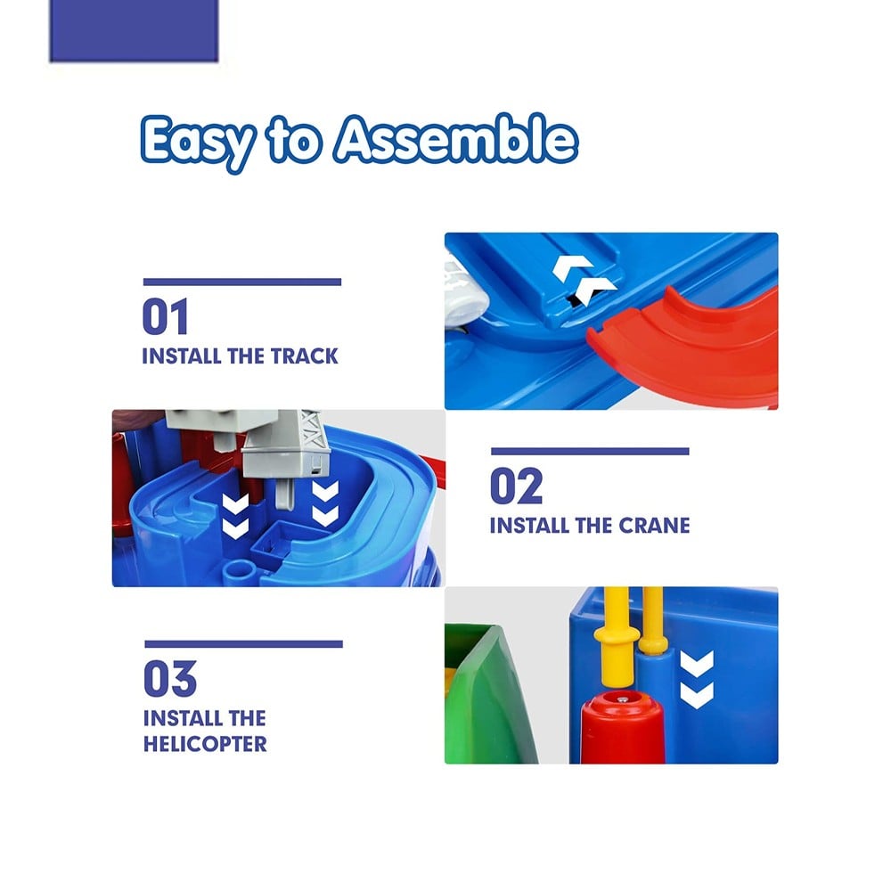 KidzKorner Adventure Car Race Track Toy