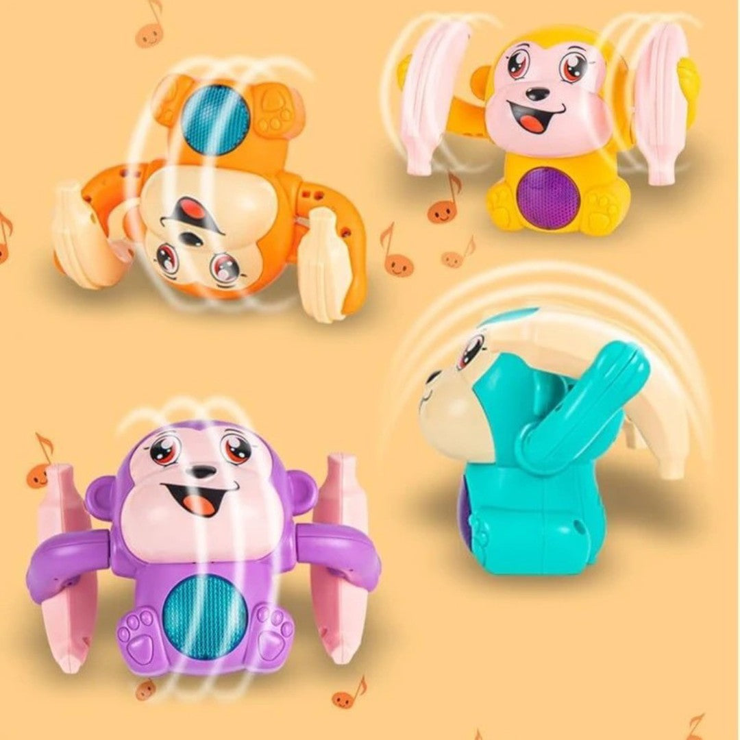 Dancing Monkey Musical Toy – Voice-Activated Light & Sound.